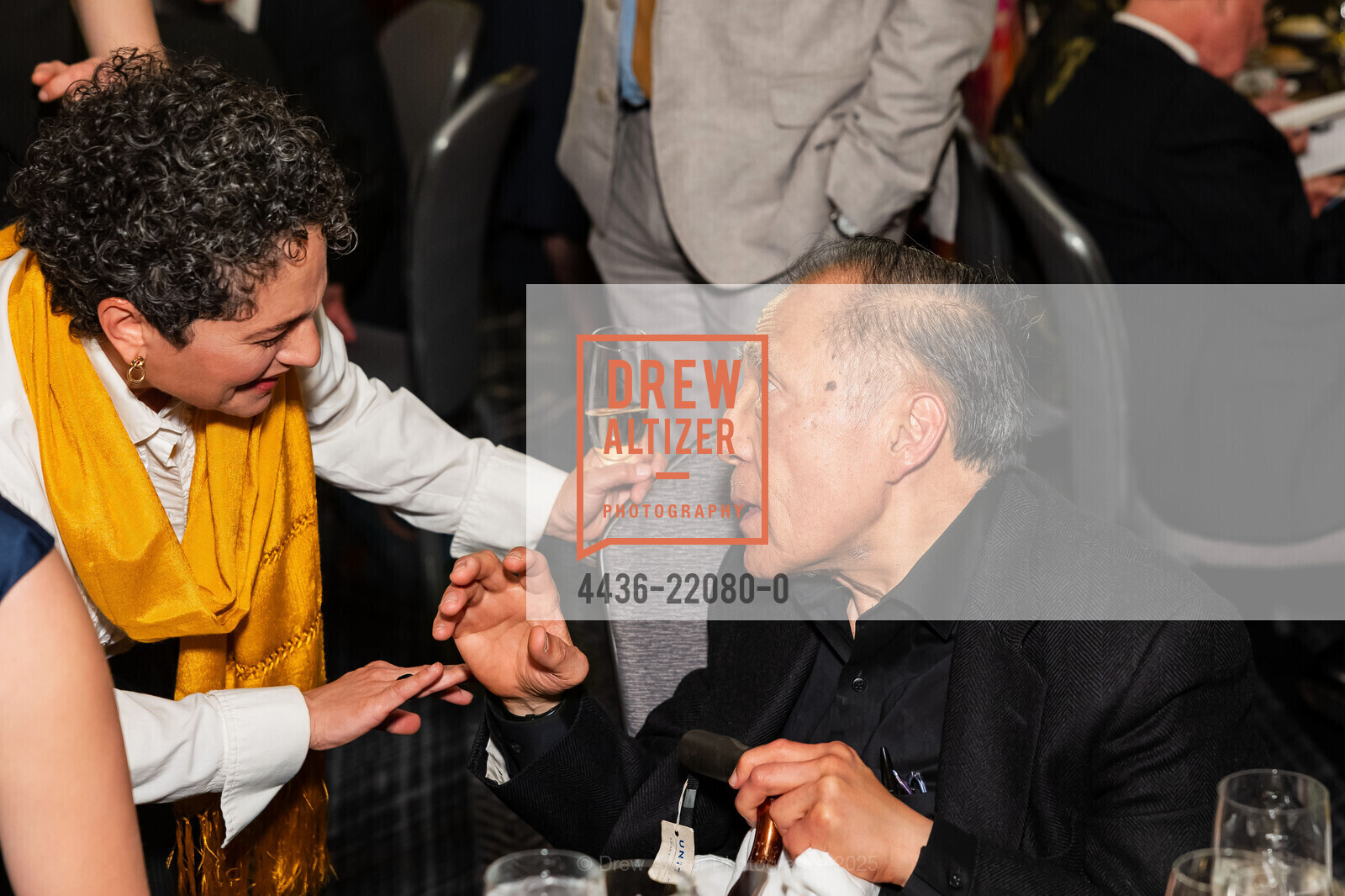 Martha Rodriguez-Salazar, Sin-Tung Chiu, Community Music Center's 2025 Spring Gala, Ritz-Carlton Hotel San Francisco, Grand Ballroom. 600 Stockton Street, April 3rd, 2025, Photo #4436-22080-0 Martha Rodriguez-Salazar, Sin-Tung Chiu, Photo #4436-22080-0