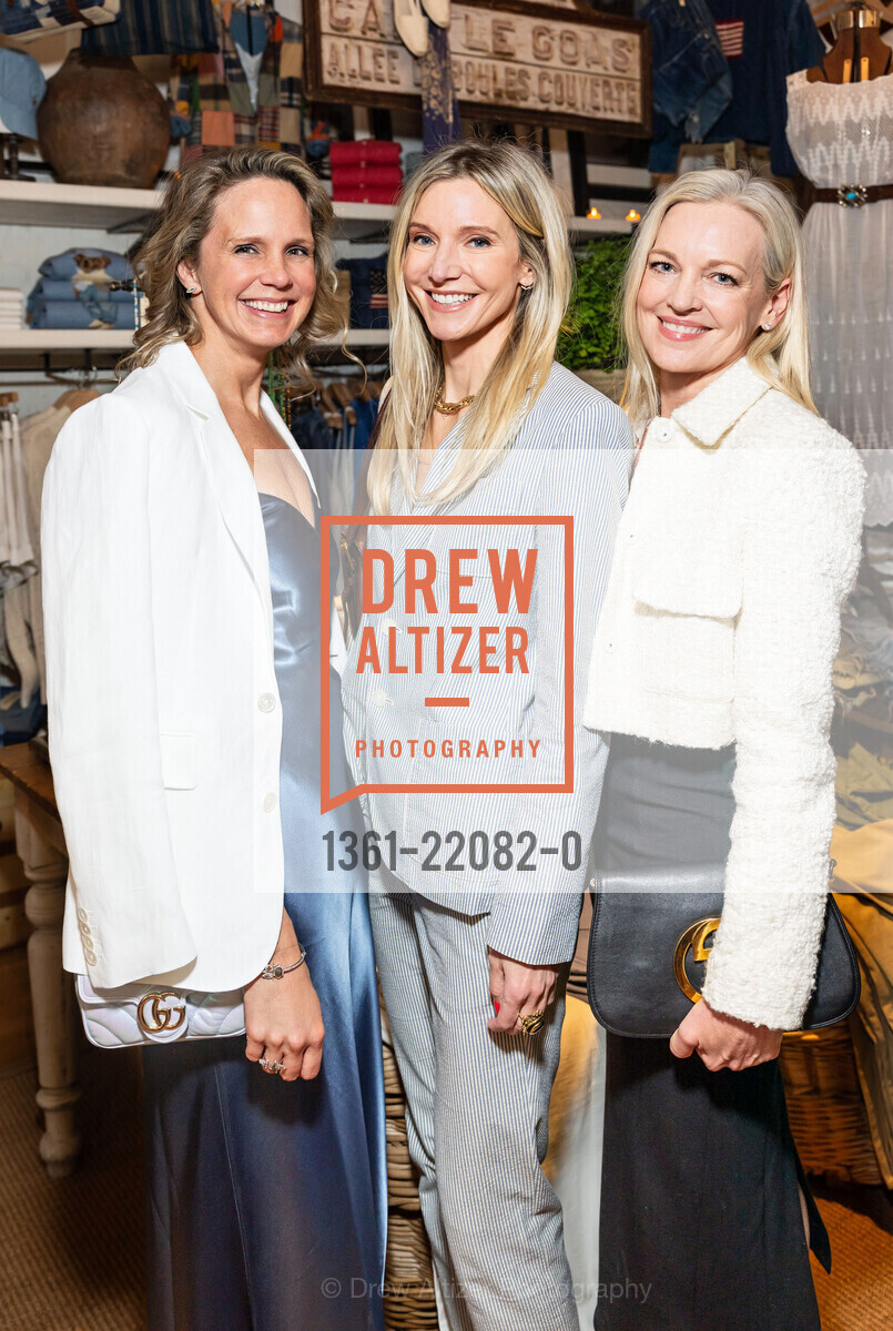 Jessica Moment, Calgary Avansino, Maja Smith, Ralph Lauren Jackson Square Store Launch, Ralph Lauren Store. 441 Jackson St, Photo #1361-22082-0 Jessica Moment, Calgary Avansino, Maja Smith, Photo #1361-22082-0