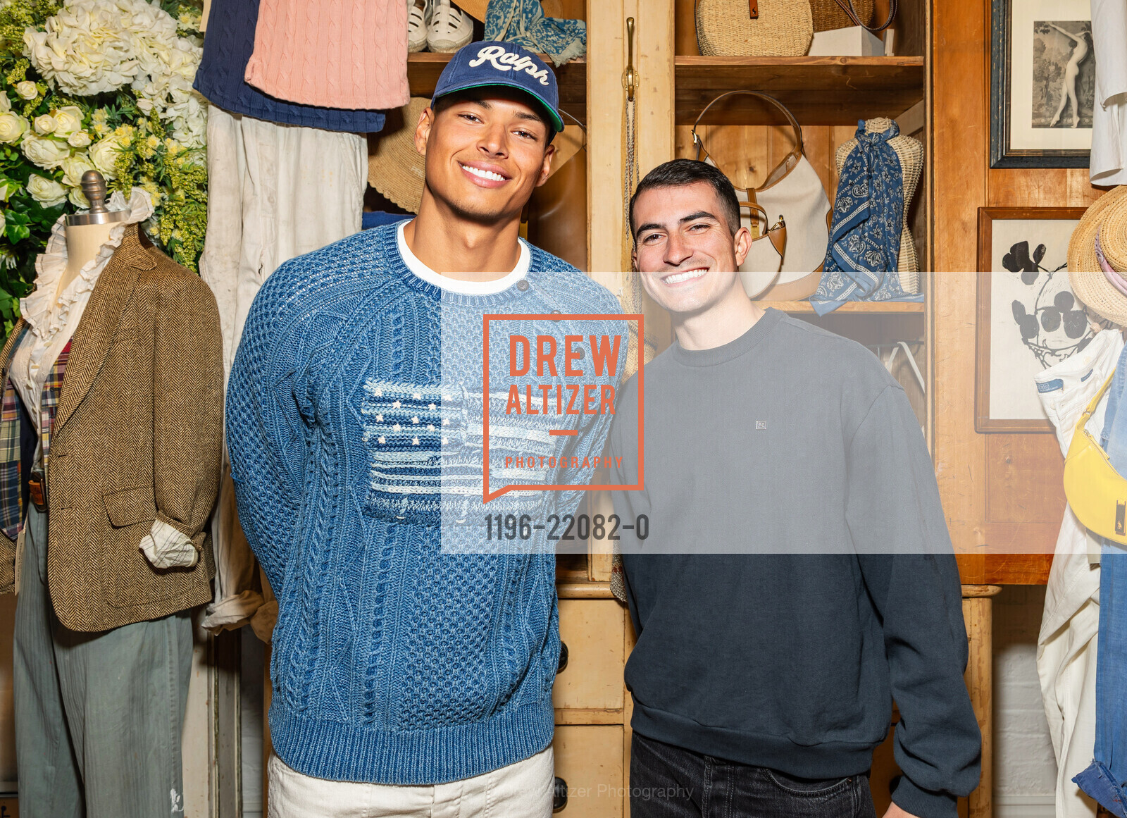 Marlon Garcia, Jake Nanez, Ralph Lauren Jackson Square Store Launch, Ralph Lauren Store. 441 Jackson St, Photo #1196-22082-0 Marlon Garcia, Jake Nanez, Photo #1196-22082-0