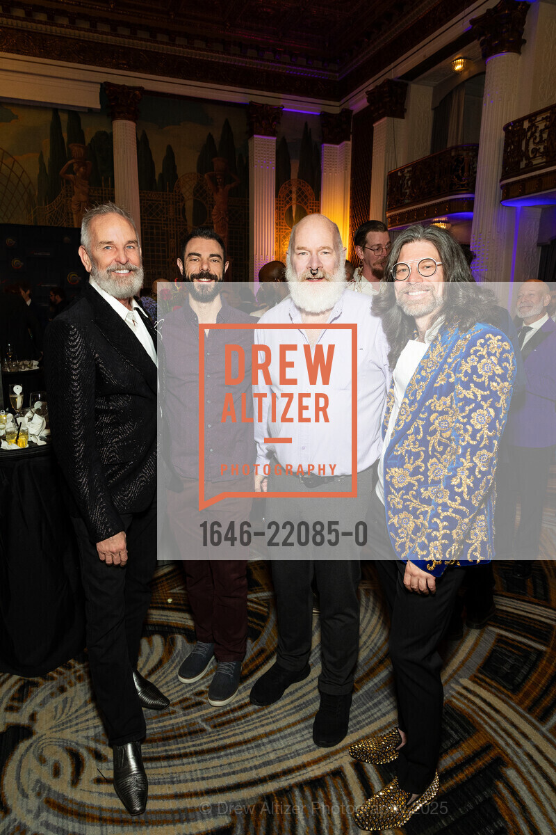 Wayne Sobon, Alessandro Mocci Hayes, Dave Hayes Mocci, Bryan Catanzaro, San Francisco Gay Men's Chorus Hosts CRESCENDO Gala, The Westin St. Francis San Francisco on Union Square. 335 Powell St, April 5th, 2025, Photo #1646-22085-0 Wayne Sobon, Alessandro Mocci Hayes, Dave Hayes Mocci, Bryan Catanzaro, Photo #1646-22085-0