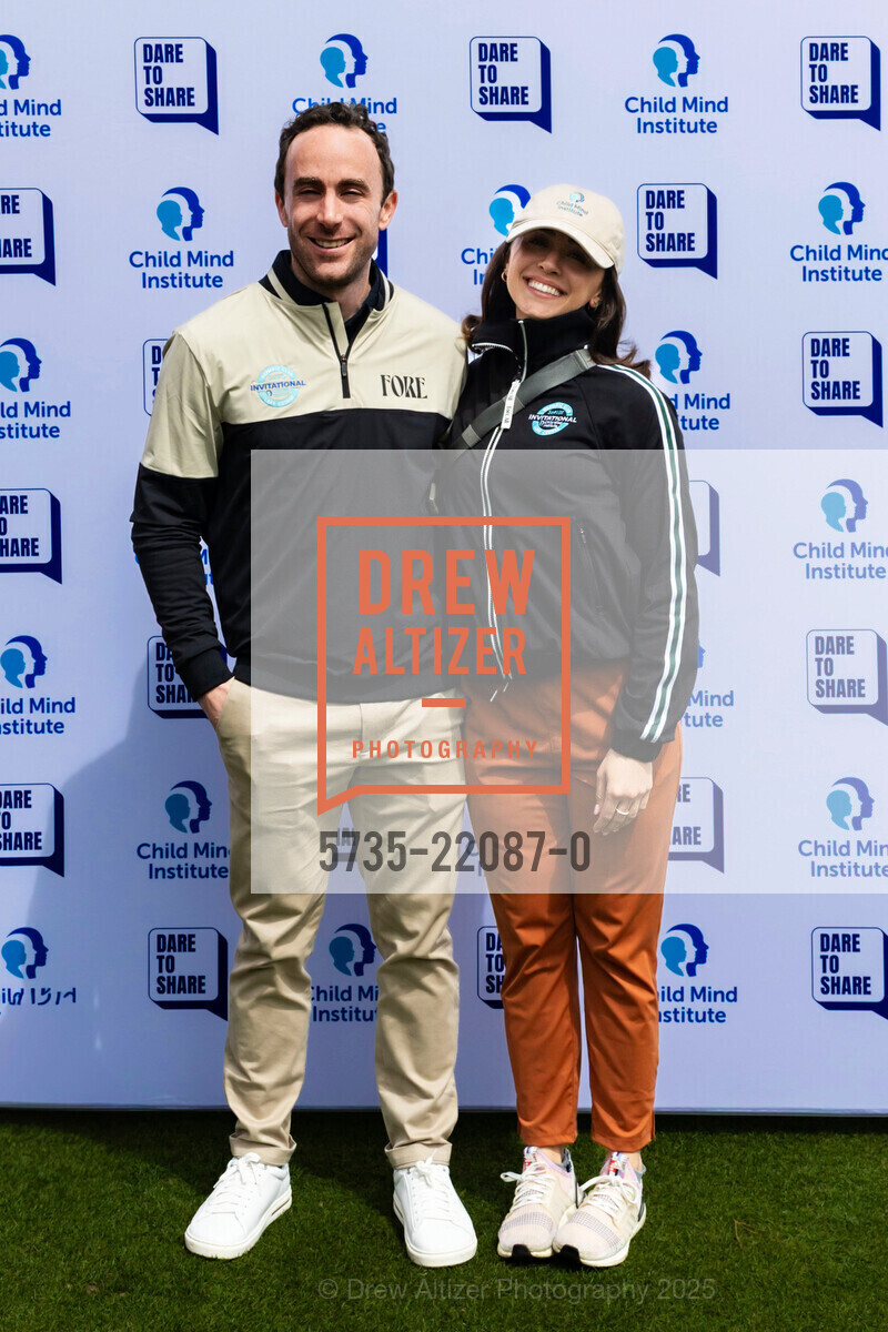 Dan Kaplan, Nikki Dombrowski, 2025 Sofi Child Mind Institute Golf Invitational, The Olympic Club. 599 Skyline Boulevard, April 7th, 2025, Photo #5735-22087-0 Dan Kaplan, Nikki Dombrowski, Photo #5735-22087-0