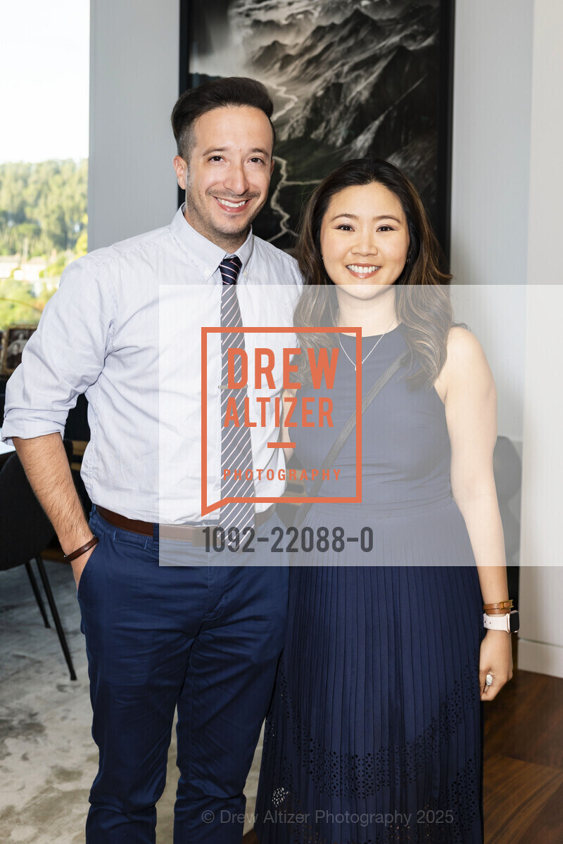 Ben Morgan, Phoebe Morgan, SFJAZZ Hosts VIP Salon for their 2025 Gala, Private Residence, April 9th, 2025, Photo #1092-22088-0 Ben Morgan, Phoebe Morgan, Photo #1092-22088-0