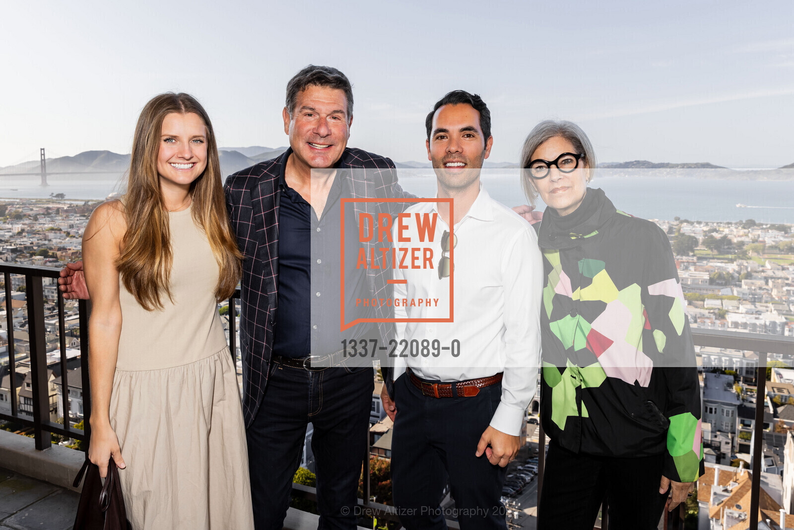 Camille Perry, Glenn Risso, Alex Hachiya, Mary Lou Castellanos, Pacific Heights Penthouse Preview Party, 2190 Broadway Penthouse. 2190 Broadway, April 9th, 2025, Photo #1337-22089-0 Camille Perry, Glenn Risso, Alex Hachiya, Mary Lou Castellanos, Photo #1337-22089-0