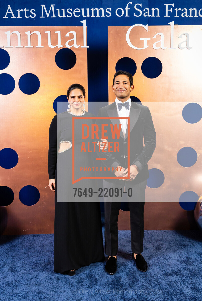 Ruchi Sanghvi, Aditya Agrawal, Fine Arts Museums of San Francisco's Annual Gala 2025, deYoung Museum. 50 Hagiwara Tea Garden Drive, April 10th, 2025, Photo #7649-22091-0 Ruchi Sanghvi, Aditya Agrawal, Photo #7649-22091-0