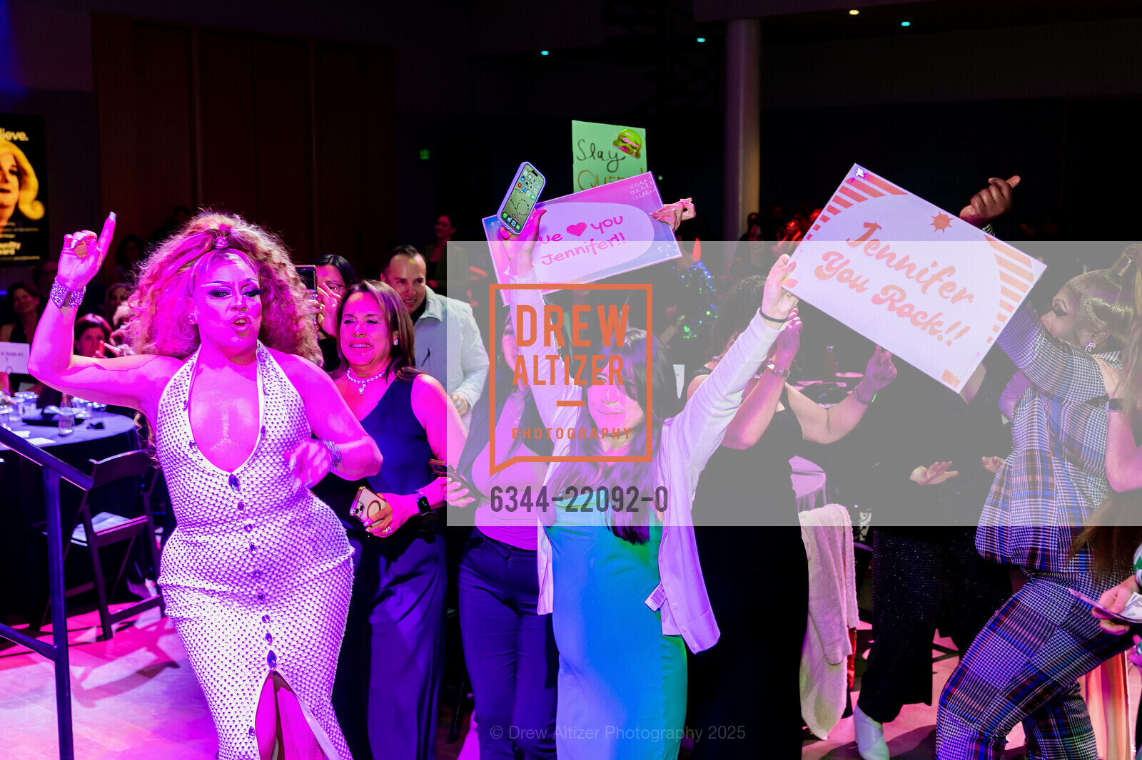 Amoura Teese, Tatiana Maldonado, Andrea Suguitan, Nicki Jizz, Together in Drag: Community, Hope, & Fierce Heels, Yerba Buena Center for The Arts, The Forum. 701 Mission Street, April 10th, 2025, Photo #6344-22092-0 Amoura Teese, Tatiana Maldonado, Andrea Suguitan, Nicki Jizz, Photo #6344-22092-0
