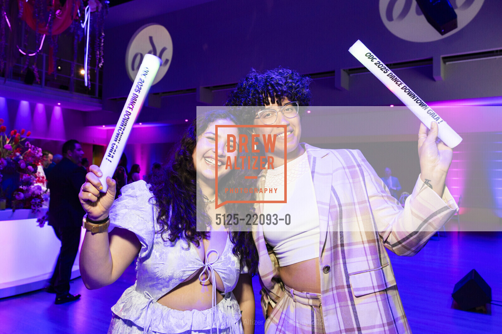 Melanie Abrantes, Matheuzza Xavier, ODC's 2025 DANCE DOWNTOWN Gala, Yerba Buena Center for The Arts Grand Lobby, Forum and Blue Shield of California Theater. 701 Mission Street, April 11th, 2025, Photo #5125-22093-0 Melanie Abrantes, Matheuzza Xavier, Photo #5125-22093-0