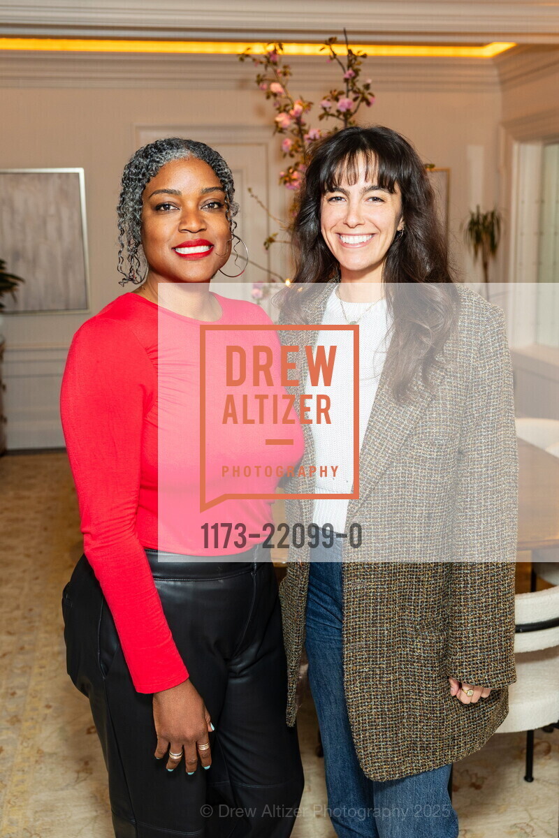 Kendra Eaglin, Rachel Weissman, The Luminary Societies April Salon, Private Residence, April 16th, 2025, Photo #1173-22099-0 Kendra Eaglin, Rachel Weissman, Photo #1173-22099-0