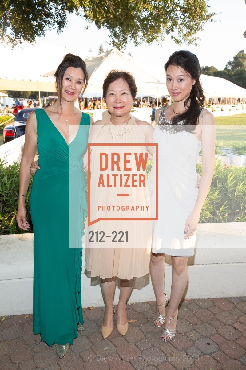 Lavinia Branden, Rita Yang, Melissa Lu, Menlo Charity Horse Show Gala, Menlo Circus Club. 190 Park Lane, August 7th, 2015
