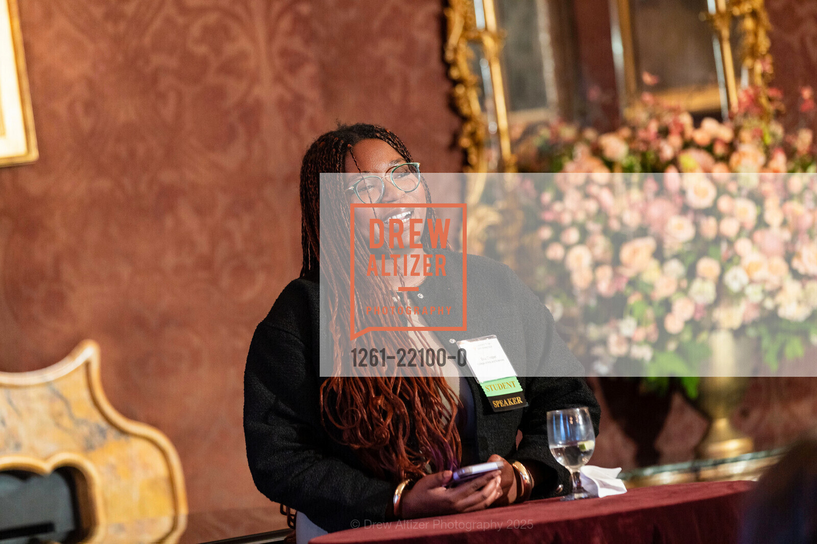 Bria Cooper, Getty Scholars at The Getty Home, The Getty Home. 2880 Broadway, April 16th, 2025, Photo #1261-22100-0 Bria Cooper, Photo #1261-22100-0