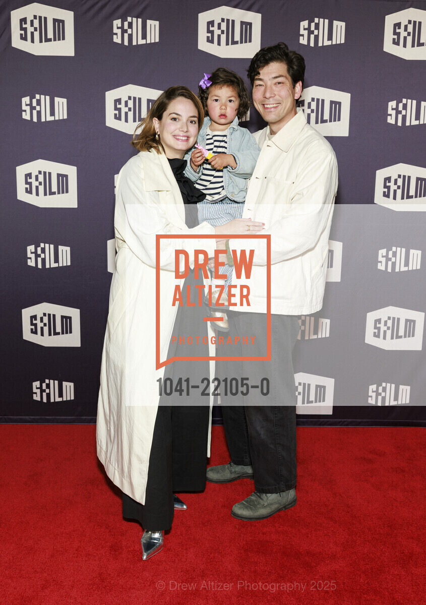 Cristina Costantini, Alfie Koetter, SFFILM Festival Talk and Photo Line: Sloan Science in Cinema Prize: Talking About Twisters 2025, Premier Theater. 1 Letterman Drive, April 20th, 2025, Photo #1041-22105-0 Cristina Costantini, Alfie Koetter, Photo #1041-22105-0