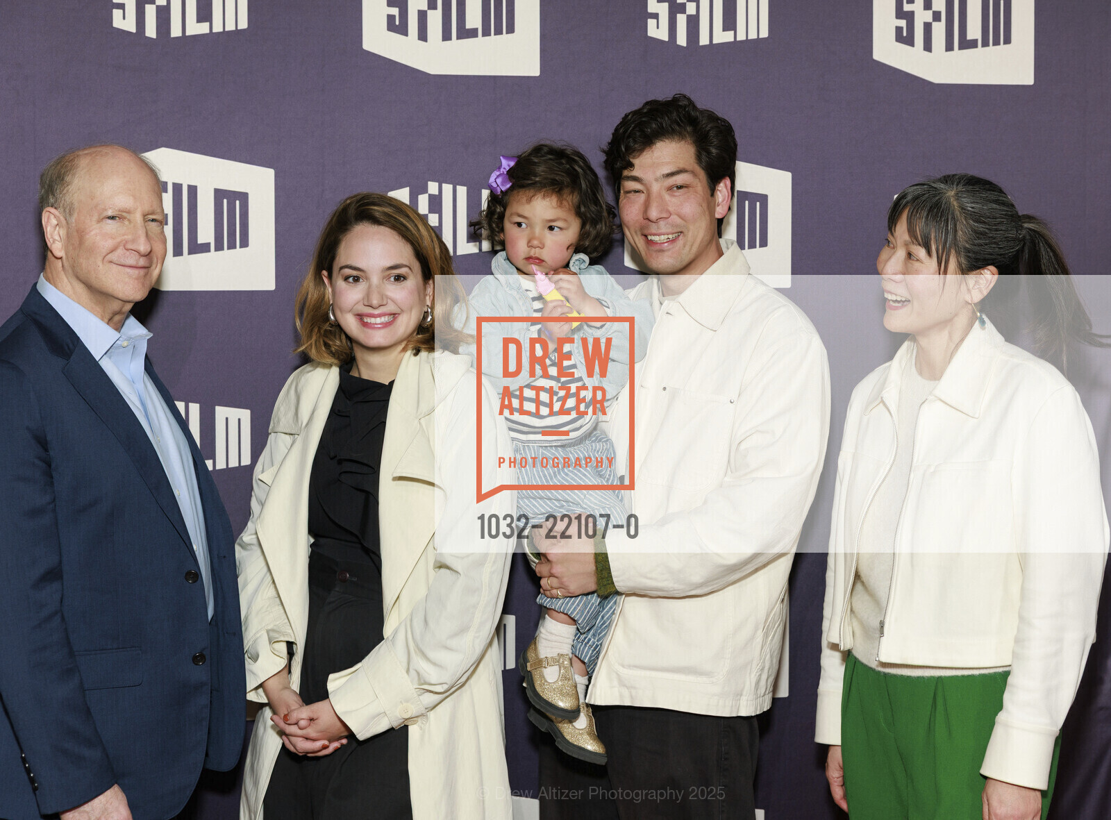 Doron Weber, Cristina Costantini, Alfie Koetter, Anne Lai, SFFILM: SALLY + TWISTERS + MAGMA Photo Line, Letterman Digital Arts Center. 1 Letterman Dr, April 20th, 2025, Photo #1032-22107-0 Doron Weber, Cristina Costantini, Alfie Koetter, Anne Lai, Photo #1032-22107-0