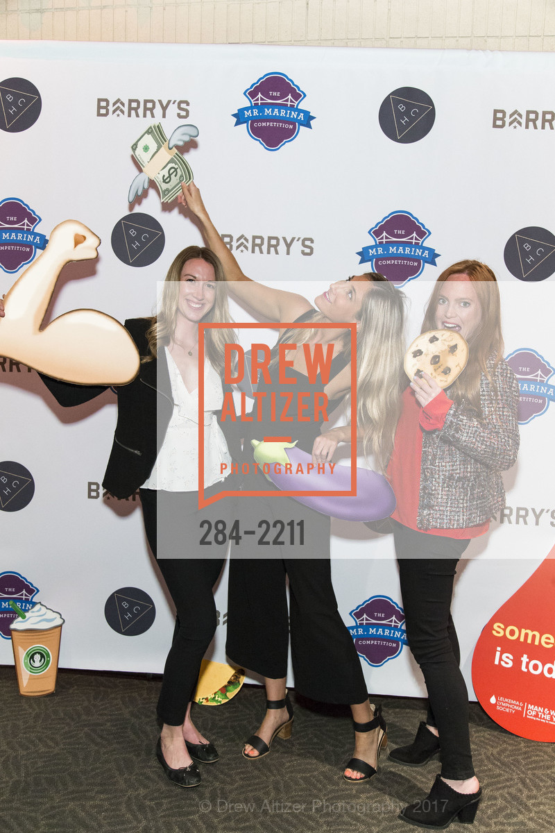 Sydney Doyle, Sarah Koos, Chelsea Sutherland, The 2017 Mr. Marina Competition, The Palace of Fine Arts. 3301 Lyon Street, May 17th, 2017, Photo #284-2211 Sydney Doyle, Sarah Koos, Chelsea Sutherland, Photo #284-2211