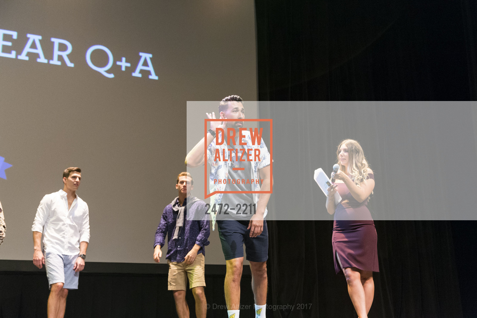 Nick Palladino-King, Brianna Haag, The 2017 Mr. Marina Competition, The Palace of Fine Arts. 3301 Lyon Street, May 17th, 2017, Photo #2472-2211 Nick Palladino-King, Brianna Haag, Photo #2472-2211