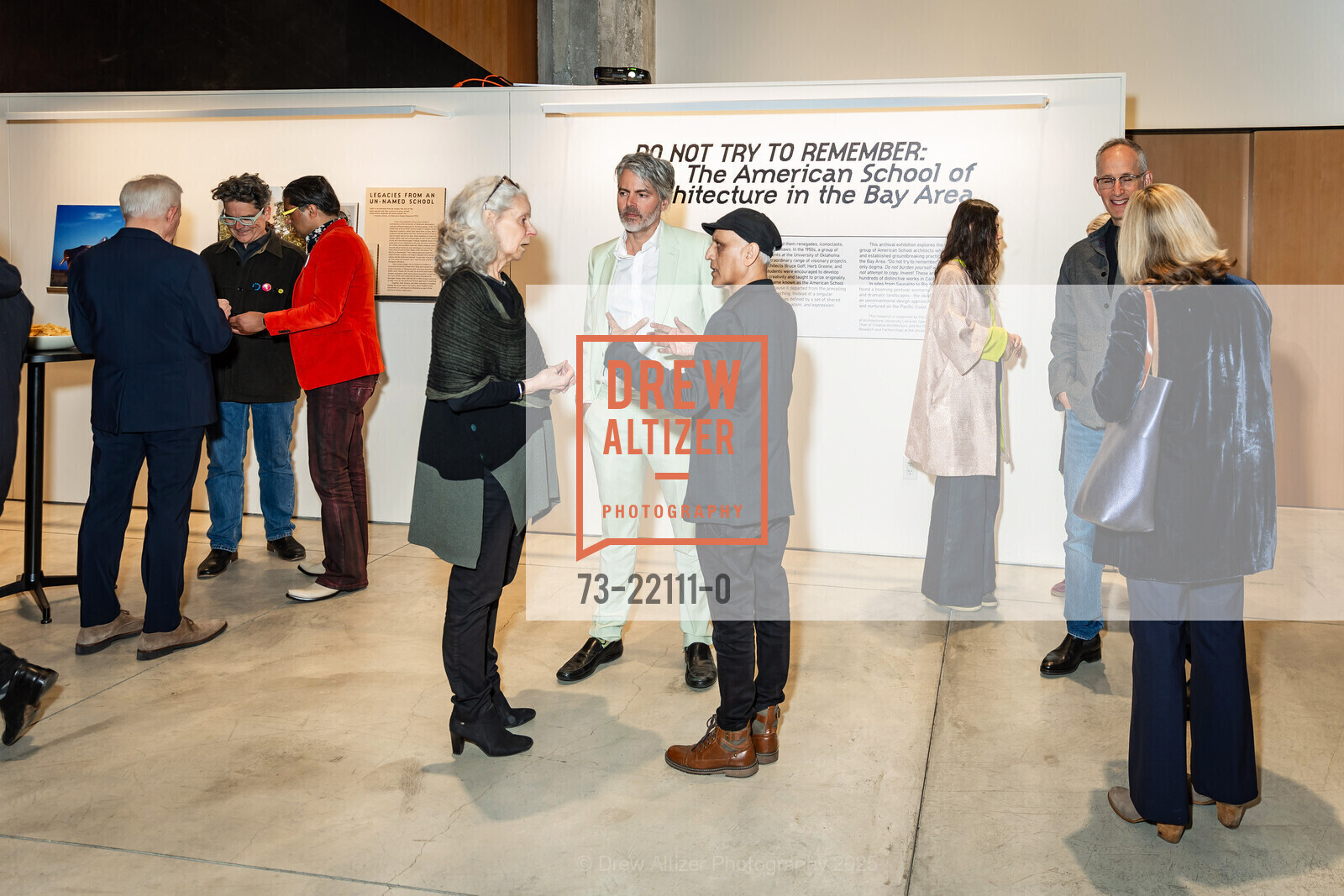 Tim Paschke, Zahid Sadar, SHLTR Magazine Launch Event 2025, Center for architecture + design. Sutter Street, April 22nd, 2025, Photo #73-22111-0 Tim Paschke, Zahid Sadar, Photo #73-22111-0
