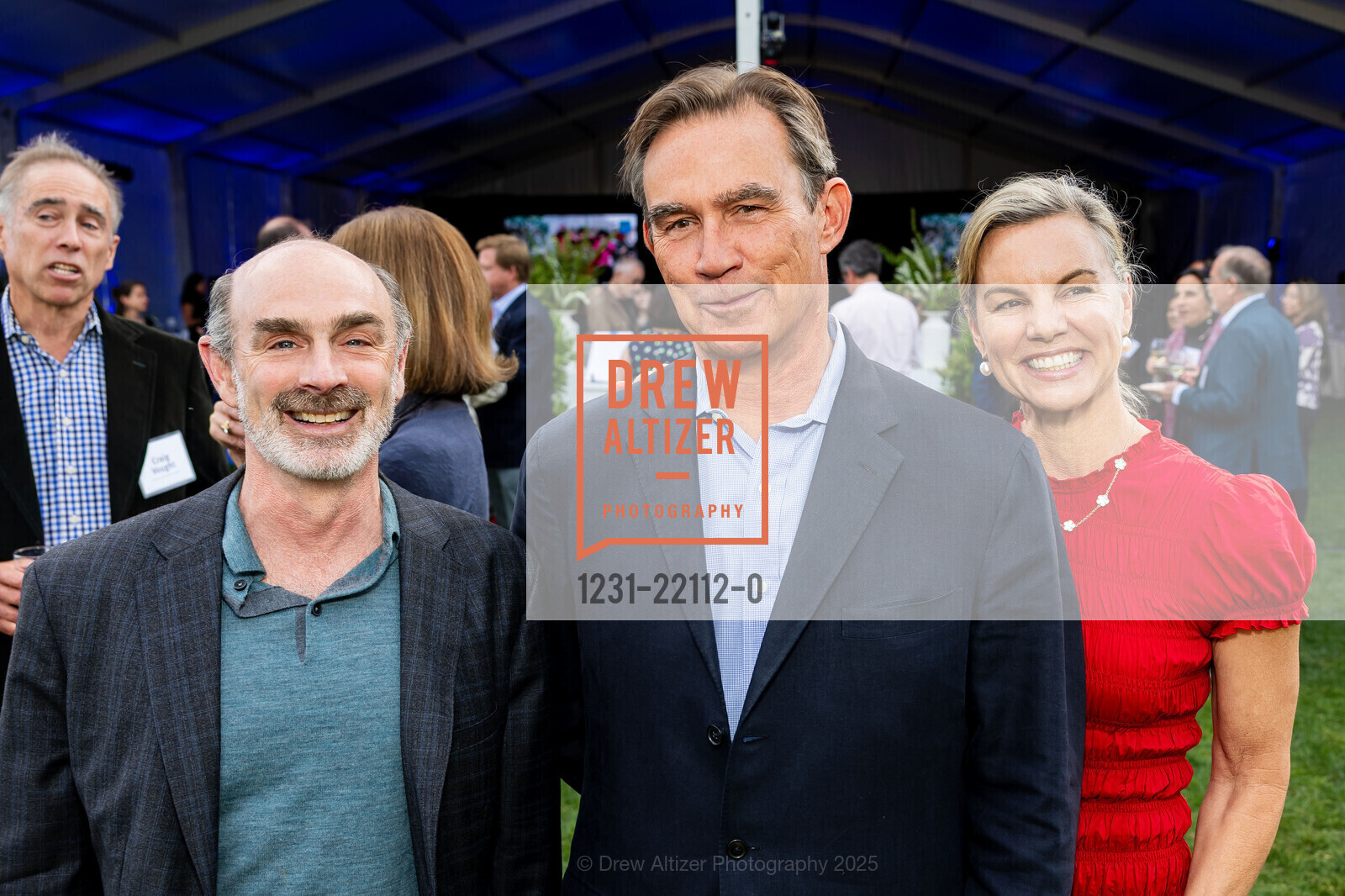 Ted Schlein, Nick Halsey, Katrien Neukermans, Human Rights Watch Silicon Valley Voices for Justice Celebration 2025, Menlo Circus Club. 190 Park Lane, April 22nd, 2025, Photo #1231-22112-0 Ted Schlein, Nick Halsey, Katrien Neukermans, Photo #1231-22112-0