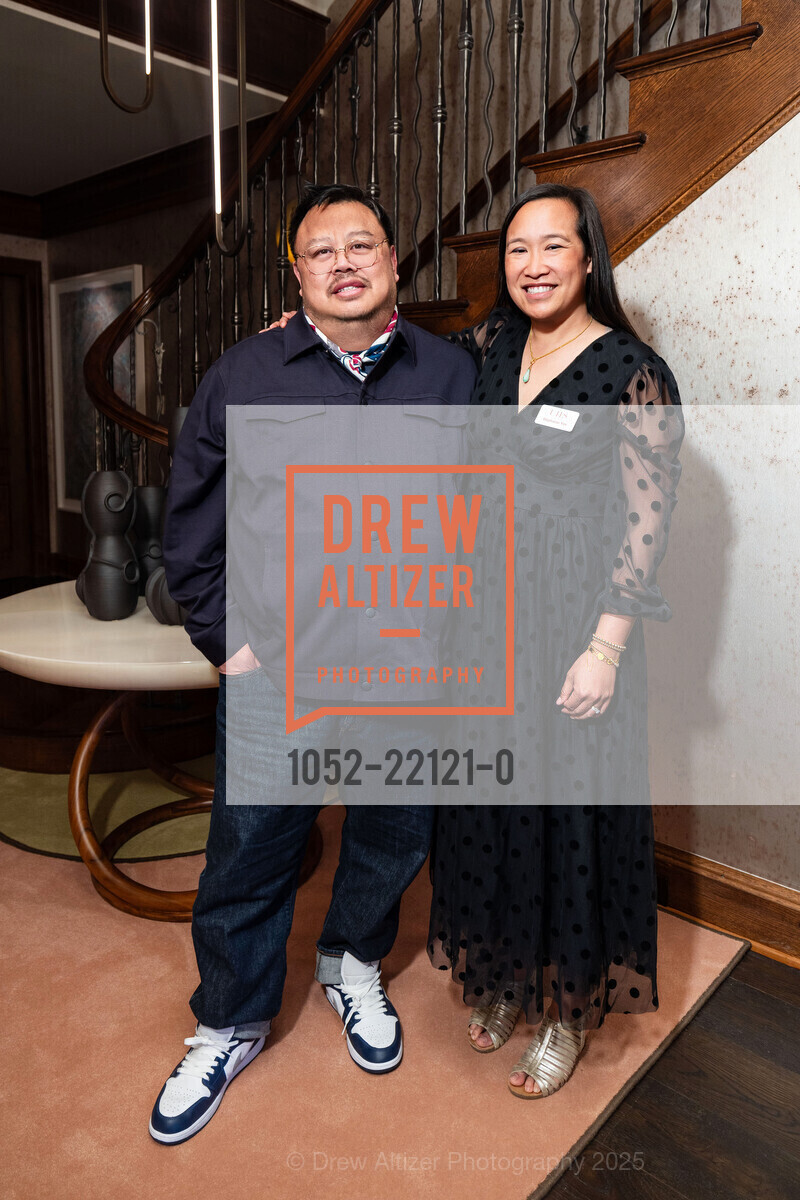 Jon De la Cruz, Stephanie Yee, The San Francisco Decorator Showcase Patron Preview Gala, Showcase House. 2935 Pacific Avenue, April 24th, 2025, Photo #1052-22121-0 Jon De la Cruz, Stephanie Yee, Photo #1052-22121-0