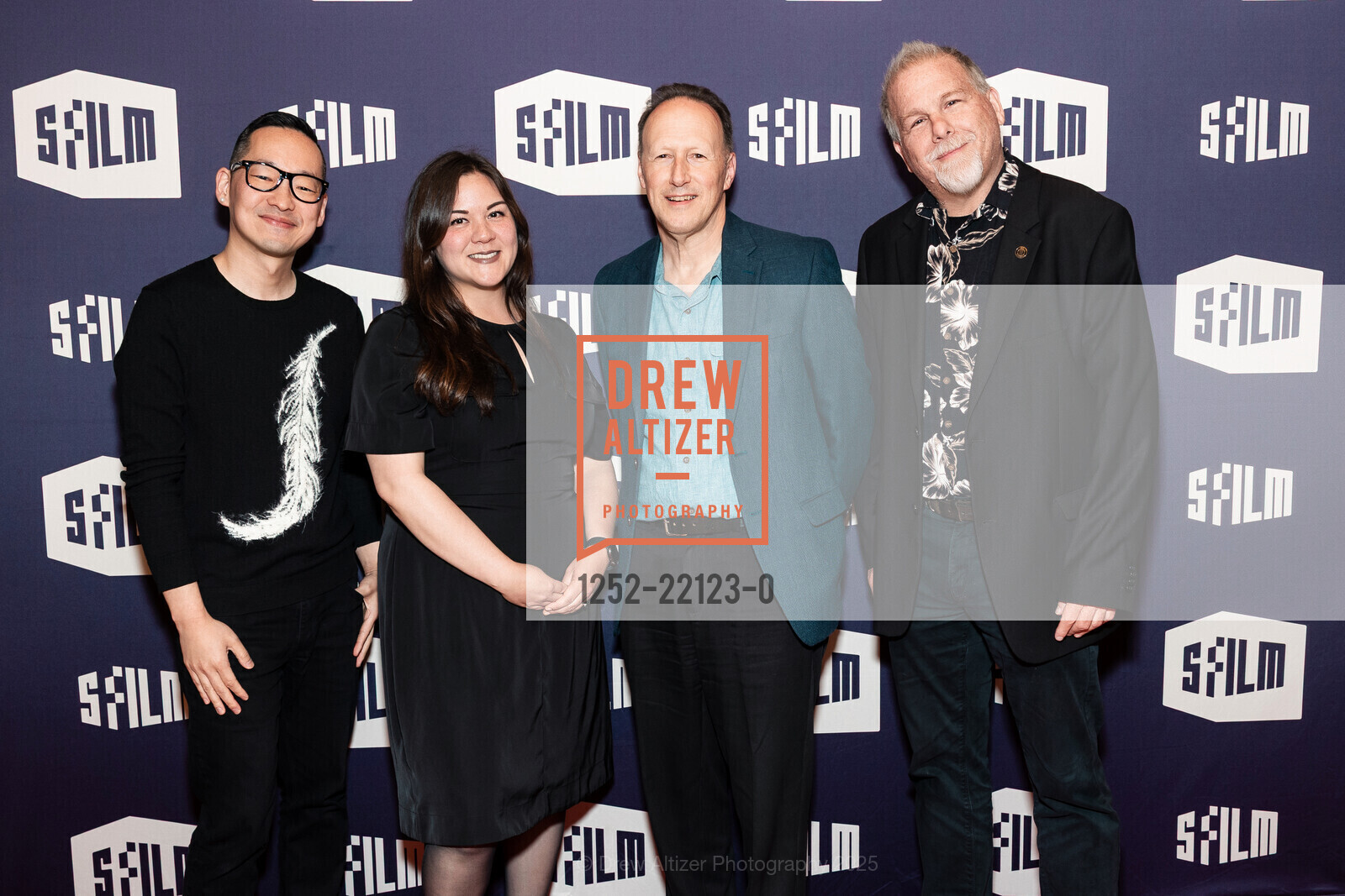 Masashi Niwano, Laura Huey, Lennie Moore, Steven Horowitz, 2025 SFFILM Festival: SFFILM/SFCM Sound and Cinema Fellowship Showcase, San Francisco Conservatory of Music. 50 Oak Street, April 24th, 2025, Photo #1252-22123-0 Masashi Niwano, Laura Huey, Lennie Moore, Steven Horowitz, Photo #1252-22123-0