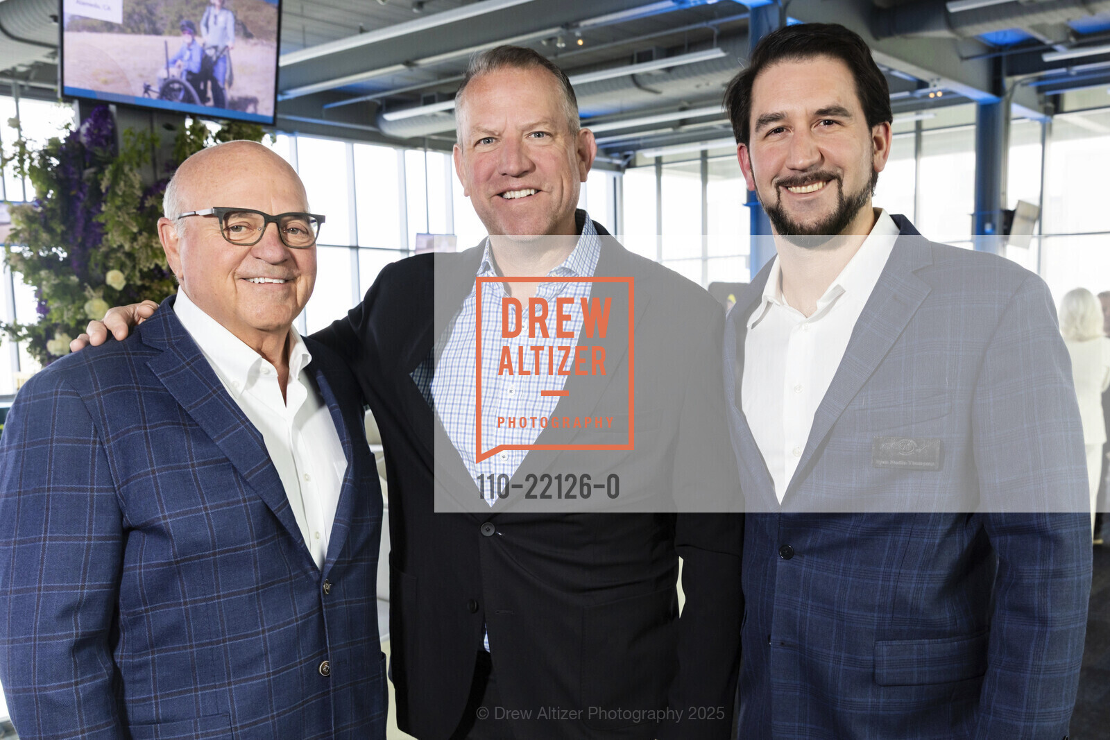 Ted Roth, Adan Martinez, Ryan Fentin-Thompson, Celebration of Heart Gala, Pier 27. The Embarcadero, April 25th, 2025, Photo #110-22126-0 Ted Roth, Adan Martinez, Ryan Fentin-Thompson, Photo #110-22126-0