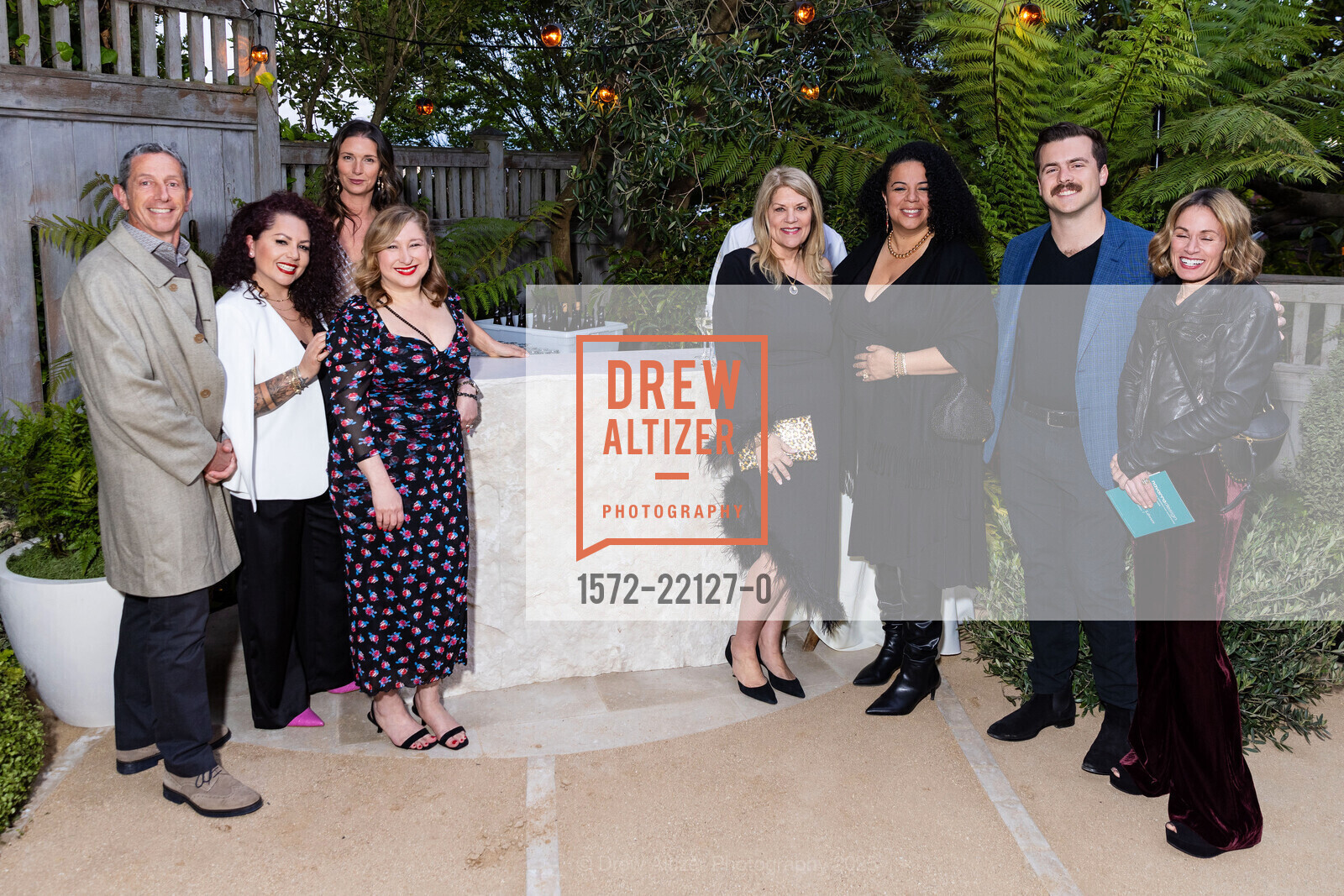 Giorgio Ghersi, Erika Medina, Holly Braithwaite, Deirdre Goodman, Robin Merwin, Elizabeth Velasco, Mark Concilla, Courtney Fohrman, The San Francisco Decorator Showcase Friday Night Opening Party, Showcase House. 2935 Pacific Ave, April 25th, 2025, Photo #1572-22127-0 Giorgio Ghersi, Erika Medina, Holly Braithwaite, Deirdre Goodman, Robin Merwin, Elizabeth Velasco, Mark Concilla, Courtney Fohrman, Photo #1572-22127-0