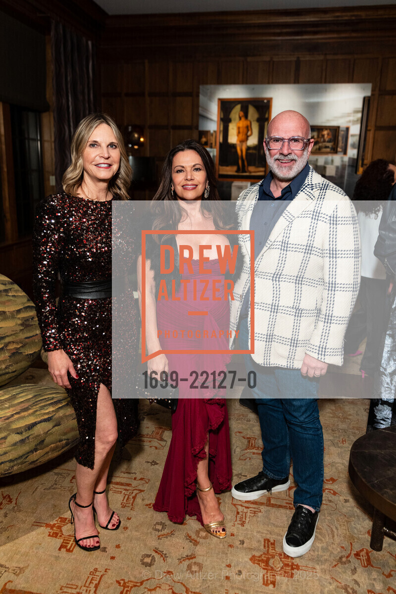 Cindy Thompson, Alexandra Ray, Geoffrey De Sousa, The San Francisco Decorator Showcase Friday Night Opening Party, Showcase House. 2935 Pacific Ave, April 25th, 2025, Photo #1699-22127-0 Cindy Thompson, Alexandra Ray, Geoffrey De Sousa, Photo #1699-22127-0