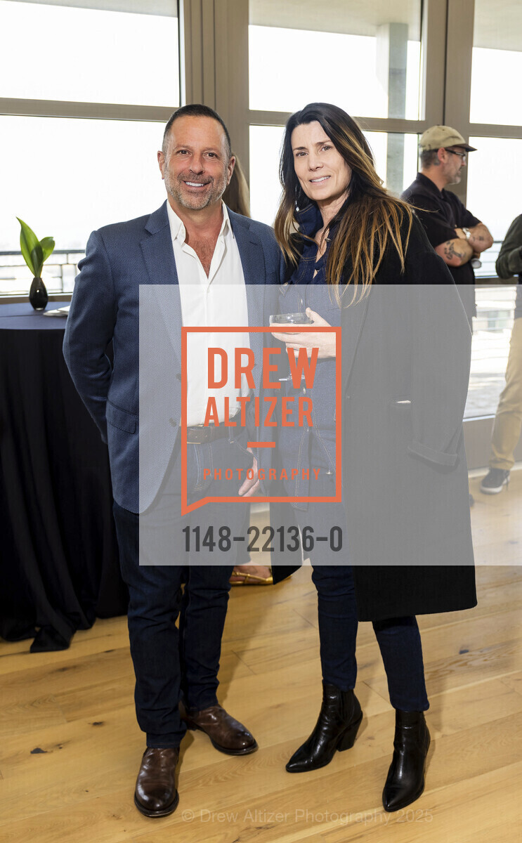 Tom Gasbarre, Jennifer McCall, THE VISIONARIES BEHIND YERBA BUENA ISLAND hosted by Modern Luxury, The Penthouse at Yerba Buena Island. 1 Bristol Ct, April 30th, 2025, Photo #1148-22136-0 Tom Gasbarre, Jennifer McCall, Photo #1148-22136-0