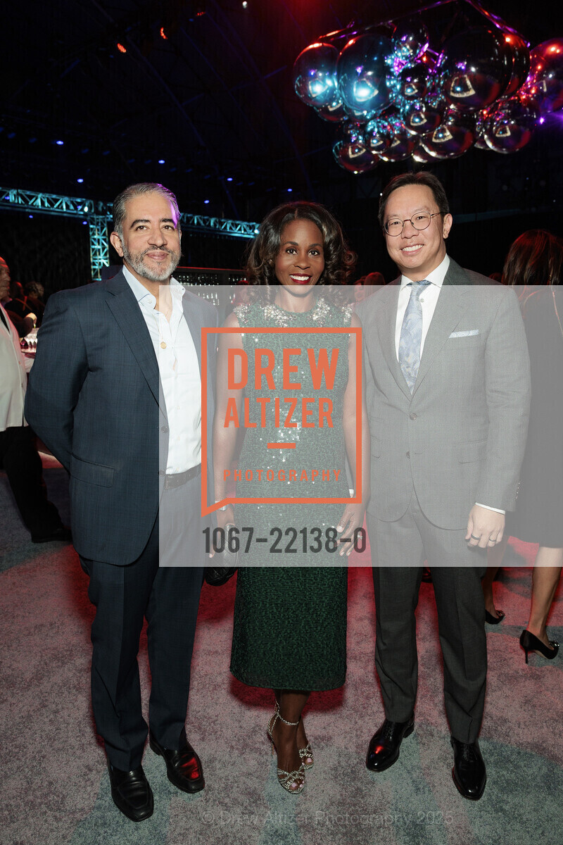 Nadir Shaikh, Brandi Hudson, Jason Cheng, Tipping Point Community Annual Benefit, The Armory. 1800 Mission St, May 1st, 2025, Photo #1067-22138-0 Nadir Shaikh, Brandi Hudson, Jason Cheng, Photo #1067-22138-0