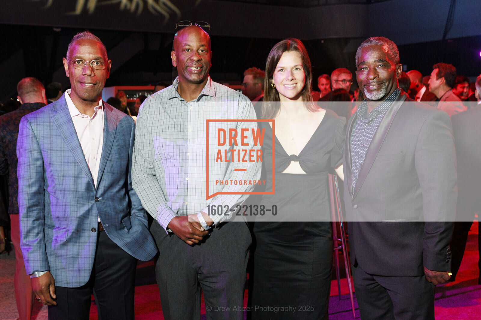 Art Taylor, Marlon Jeffries, Kelsey Petrone, Fahim Reese, Tipping Point Community Annual Benefit, The Armory. 1800 Mission St, May 1st, 2025, Photo #1602-22138-0 Art Taylor, Marlon Jeffries, Kelsey Petrone, Fahim Reese, Photo #1602-22138-0