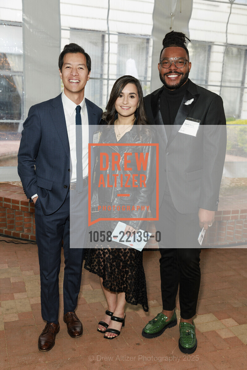 Kevin Tang, Diana Savinar, Charles Reader, SFCASA's Fostering Change Gala 2025, Ritz-Carlton San Francisco. 600 Stockton Street, May 2nd, 2025, Photo #1058-22139-0 Kevin Tang, Diana Savinar, Charles Reader, Photo #1058-22139-0