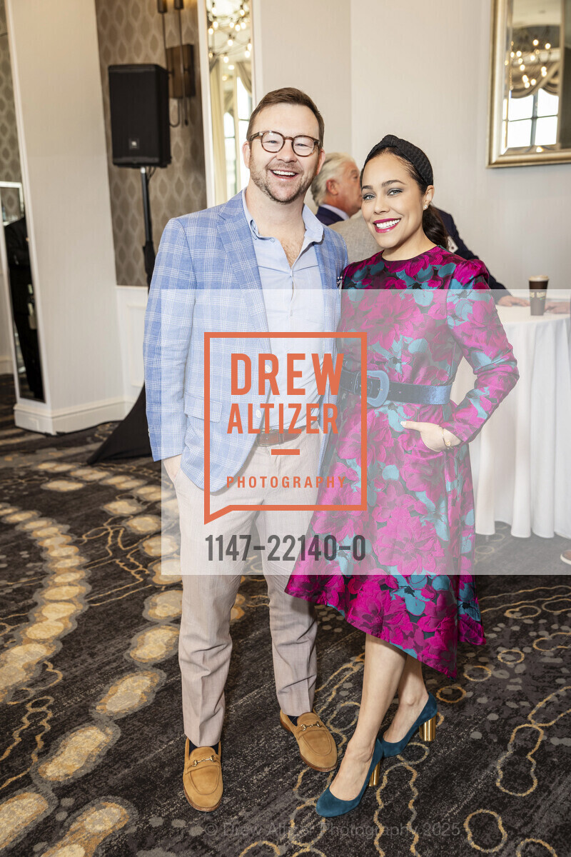 Tyler Law, Marisa Rodriguez, Union Square Alliance's Annual Luncheon 2025, Westin St Francis. 335 Powell Street, May 2nd, 2025, Photo #1147-22140-0 Tyler Law, Marisa Rodriguez, Photo #1147-22140-0