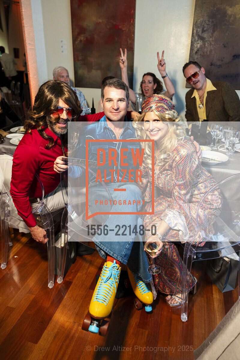 Adam Ballard, Mark Miness, Sharyn Bires, THE DISCO BALL Dress for Success San Francisco's Gala 2025, Terra Gallery. 511 Harrison Street, May 3rd, 2025, Photo #1556-22148-0 Adam Ballard, Mark Miness, Sharyn Bires, Photo #1556-22148-0