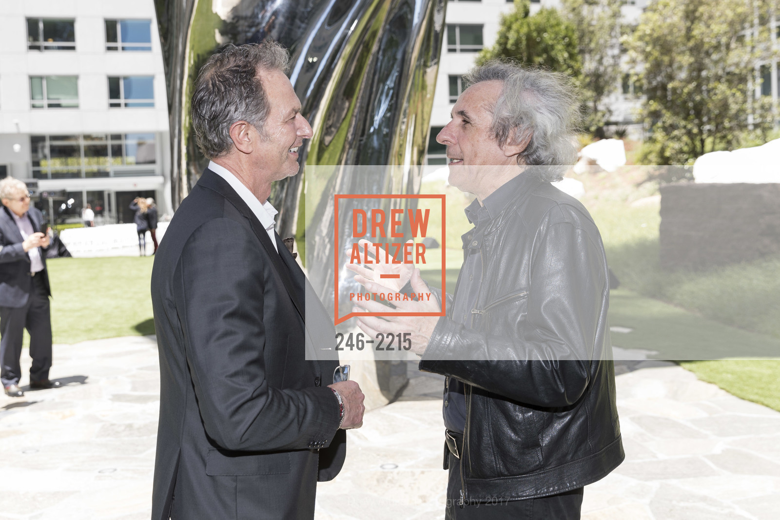 Lawrence Argent, Paul Lettieri, Grand Opening Plazza Angelo, Trinity Place. 33 8th Street, May 18th, 2017, Photo #246-2215 Lawrence Argent, Paul Lettieri, Photo #246-2215