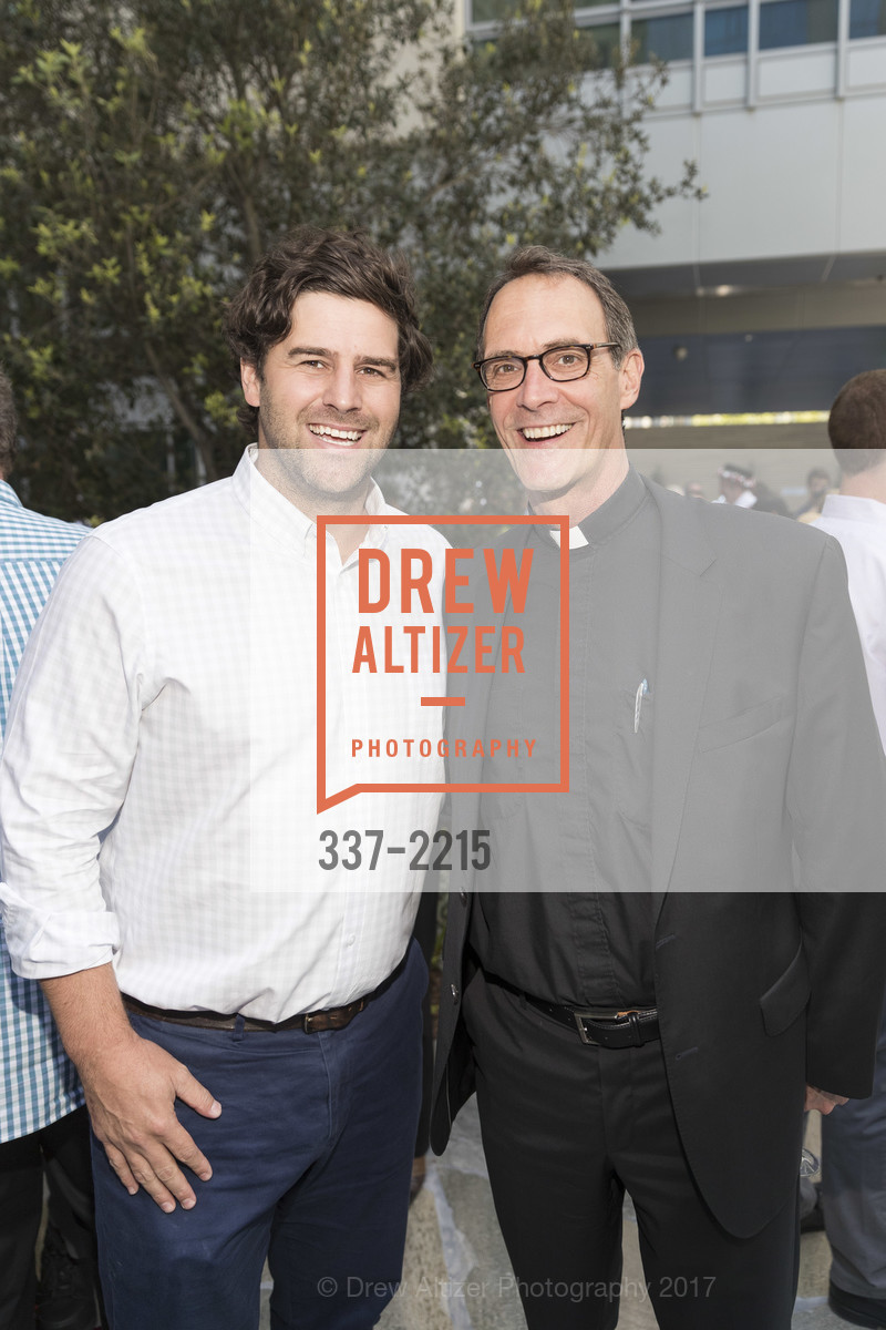 Andrew Lindsay, Greg Bonfiglio, Grand Opening Plazza Angelo, Trinity Place. 33 8th Street, May 18th, 2017, Photo #337-2215 Andrew Lindsay, Greg Bonfiglio, Photo #337-2215