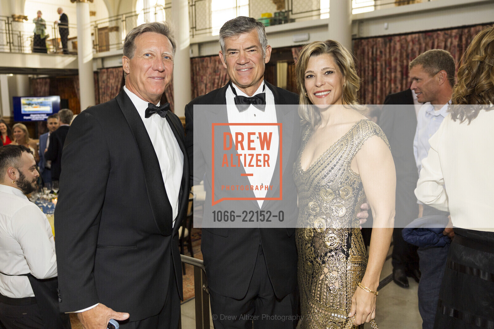 Denis Finney, Mark Jennings, Marla Wecker, Mission Possible Gala with Marshawn Lynch & The Honorable Willie L. Brown, Jr., Ken Fulk's Saint Joseph's Arts Society. 1401 Howard Street, May 6th, 2025, Photo #1066-22152-0 Denis Finney, Mark Jennings, Marla Wecker, Photo #1066-22152-0