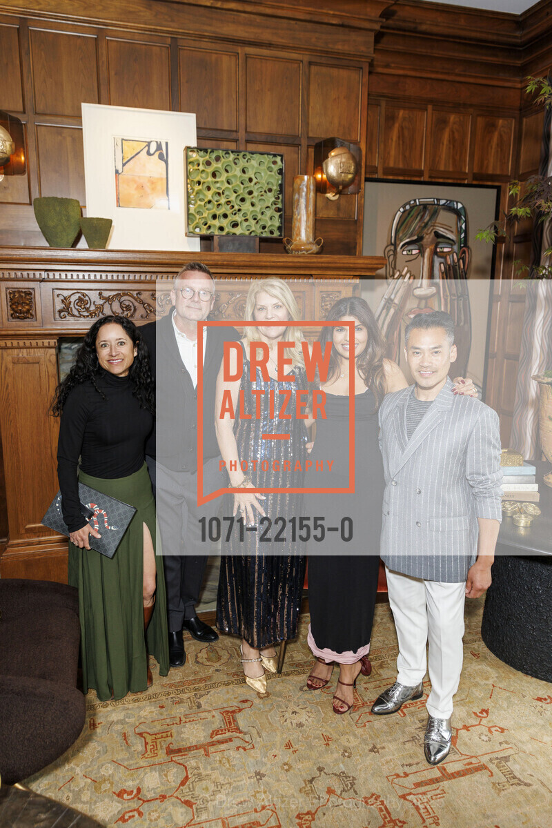 Betty Abbott, Justin Pace, Robin Merwin, Sabah Mansoor, Tony Sananikone, Geoffrey DeSousa Interior Design, Da Vinci Marble, Cook Construction, BlueStar, & De Sousa Hughes host Private Showcase, 2025 Designer Showcase. 2935 Pacific Avenue, May 7th, 2025, Photo #1071-22155-0 Betty Abbott, Justin Pace, Robin Merwin, Sabah Mansoor, Tony Sananikone, Photo #1071-22155-0