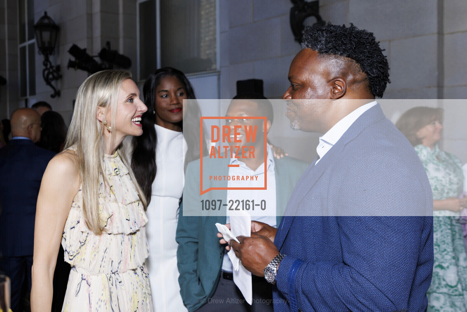Marisa Avansino, Tyra Fennell, Gary Williams Jr., Jayson Johnson, San Francisco Ballet School's 2025 Spring Festival Dinner, War Memorial Opera House. 301 Van Ness Avenue, Photo #1097-22161-0 Marisa Avansino, Tyra Fennell, Gary Williams Jr., Jayson Johnson, Photo #1097-22161-0