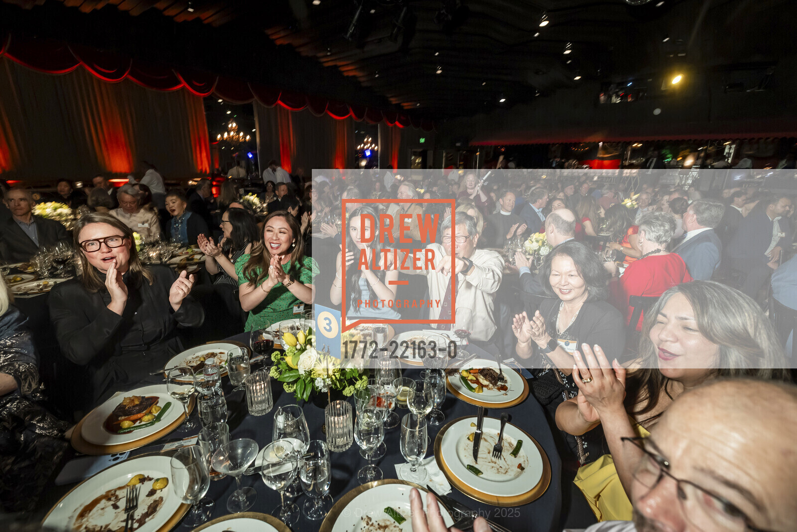 Ashleigh Sumner, Lydia So, Eloise Krehlik, Gordon Leong, Yvonne Tatsuno, Kathy Cambi, Episcopal Community Services' Chefs Gala Gala, Bimbo's 365. 1025 Columbus Ave, May 10th, 2025, Photo #1772-22163-0 Ashleigh Sumner, Lydia So, Eloise Krehlik, Gordon Leong, Yvonne Tatsuno, Kathy Cambi, Photo #1772-22163-0