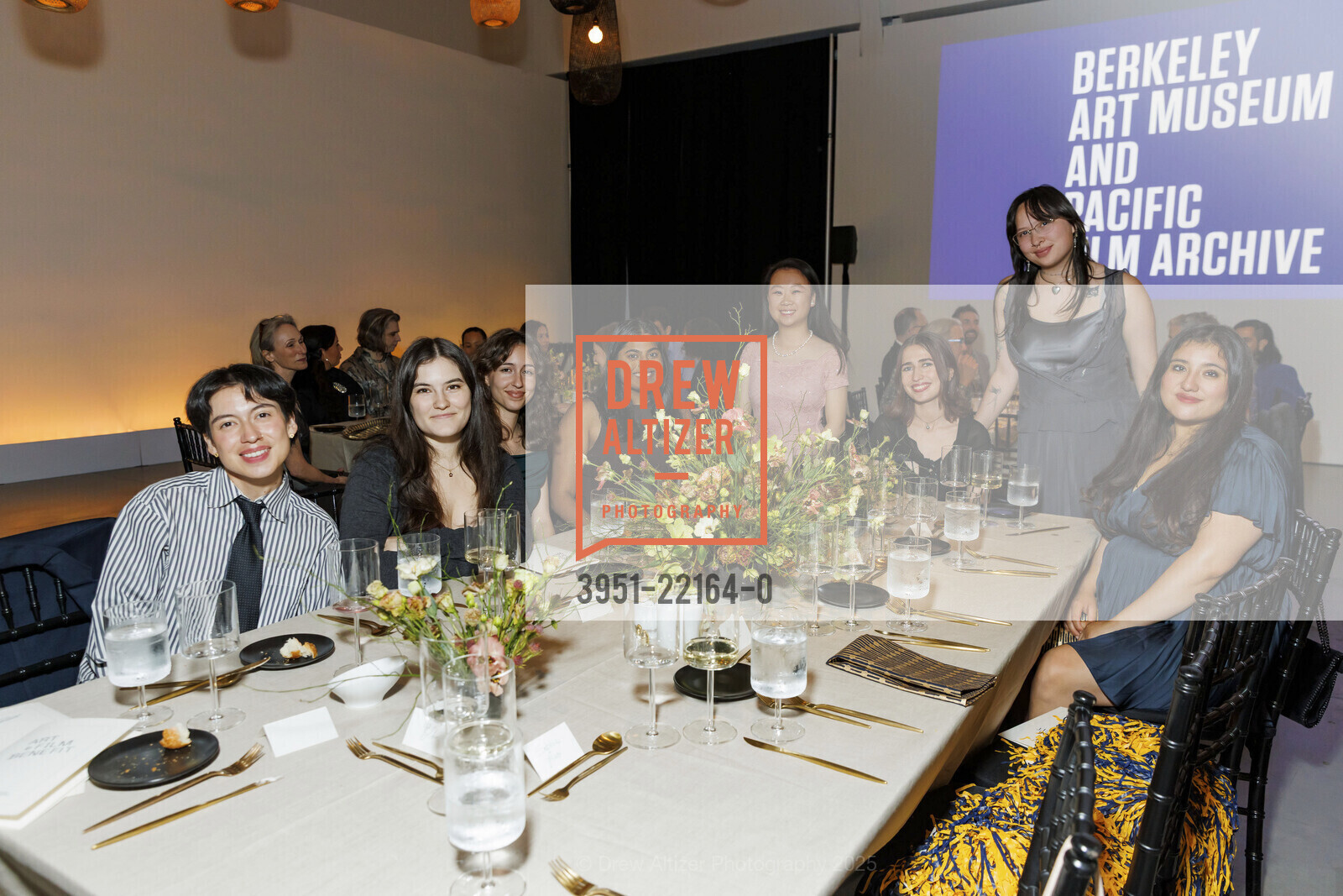 Germaine Mottershead, Zora Kresak-Kiaer, Sheila Mercado, BAMPFA 2025 Art and Film Benefit, BAMPFA. 2120 Oxford Street, May 10th, 2025, Photo #3951-22164-0 Germaine Mottershead, Zora Kresak-Kiaer, Sheila Mercado, Photo #3951-22164-0