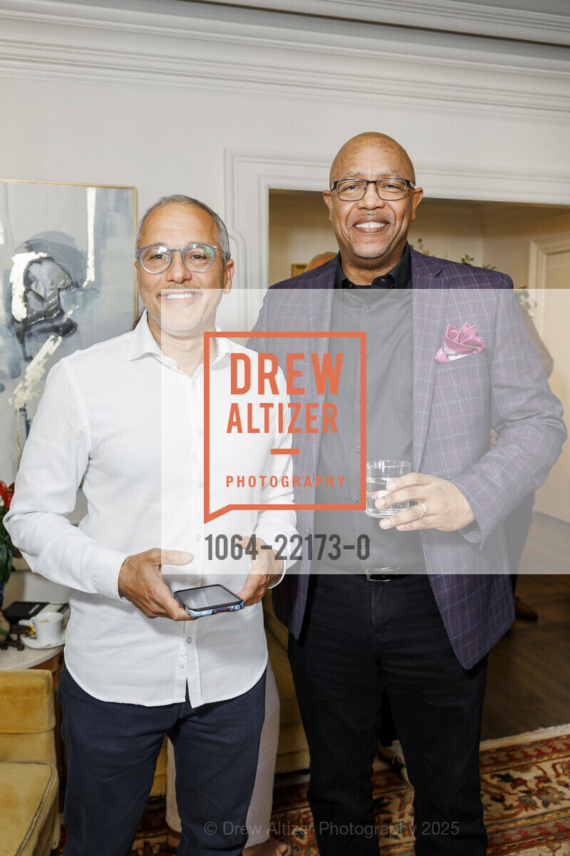 Omar Tawakol, Roderick Jefferson, The Luminary Societies: From Fear to Flow - Possibility in the Age of AI, Private Residence, May 15th, 2025, Photo #1064-22173-0 Omar Tawakol, Roderick Jefferson, Photo #1064-22173-0