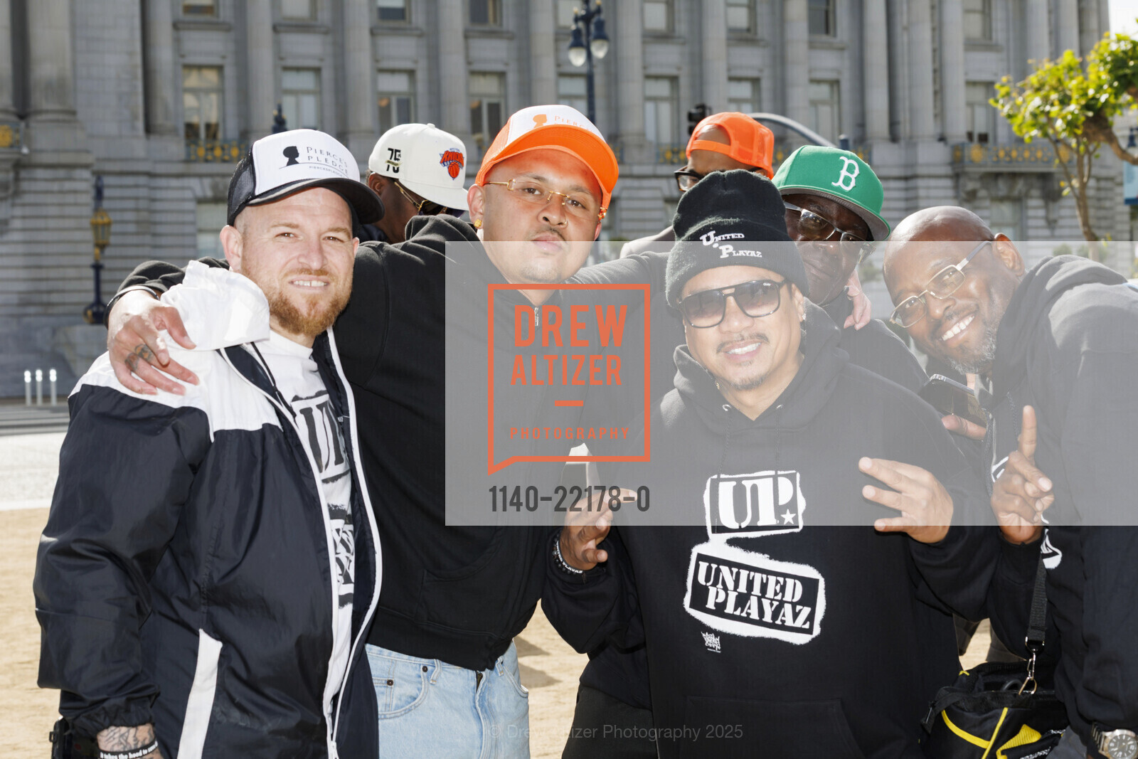 United Playaz, P-LO, Rudy Corpus, Pawz for Pierce's Playaz 2025, Civic Center Plaza. 335 McAllister St, May 16th, 2025, Photo #1140-22178-0 United Playaz, P-LO, Rudy Corpus, Photo #1140-22178-0