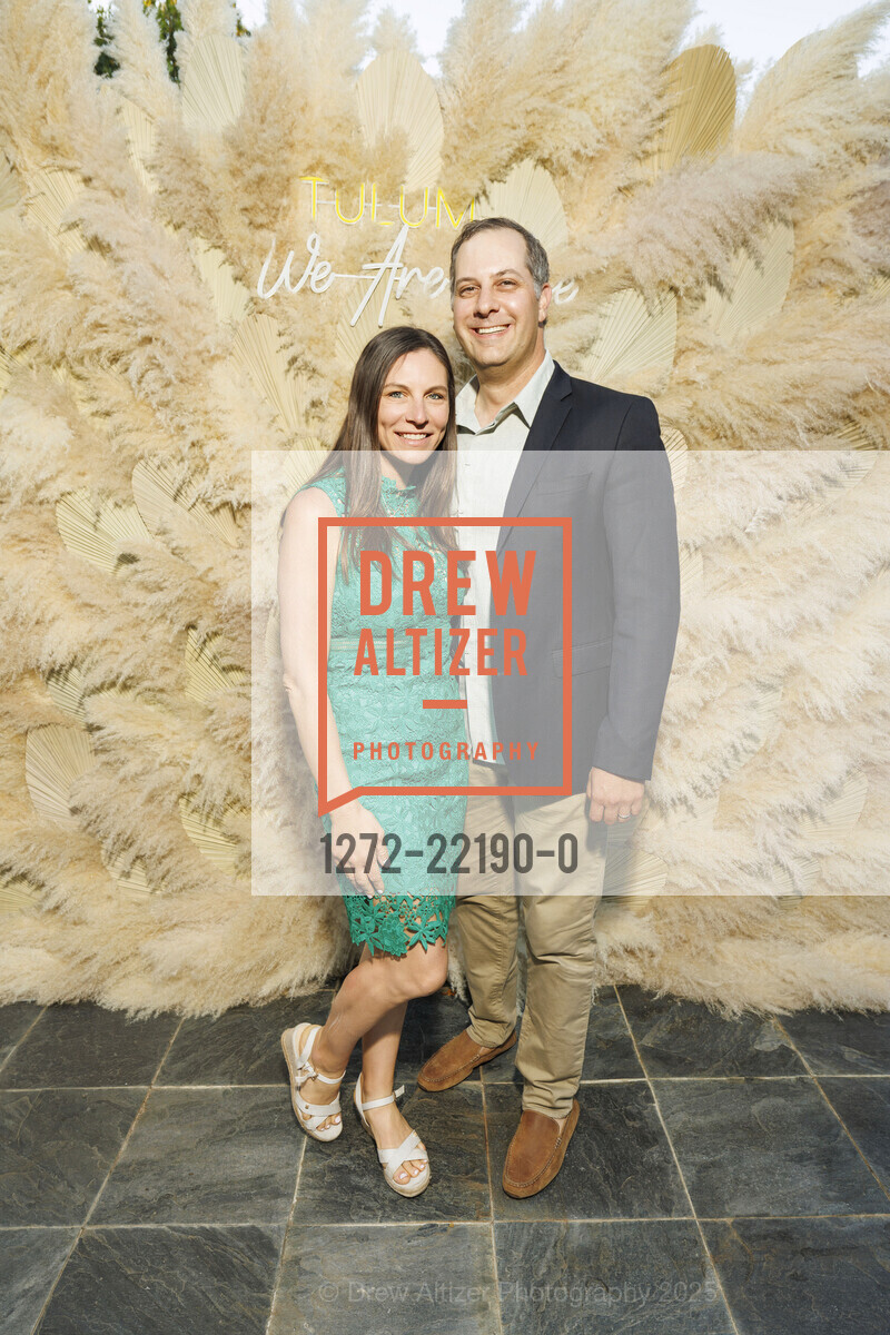 Linda Sapolsky, Justin Sapolsky, "Tulum: We Are One" benefitting Belvedere-Hawthorne Nursery Schools, Private Residence, May 31st, 2025, Photo #1272-22190-0 Linda Sapolsky, Justin Sapolsky, Photo #1272-22190-0