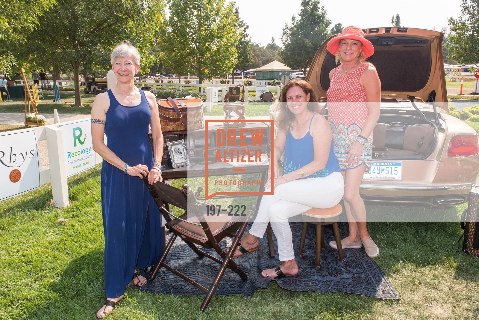 Wendy Baum, Suzanne Rischman, Jen McDonald, Bentley Tailgate Party Benefiting the Menlo Charity Horse Show, Menlo Circus Club, August 8th, 2015,Drew Altizer, Drew Altizer Photography, full-service event agency, private events, San Francisco photographer, photographer California