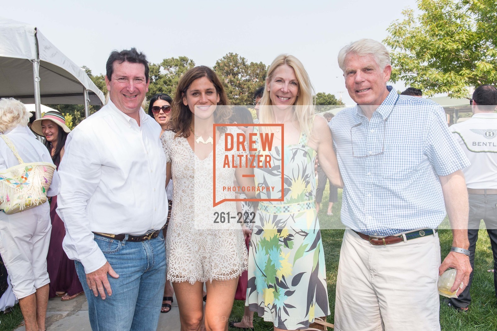 Steve Goldenburg, Elizabeth Welborn, Catherine Hansen, Robert Bradford, Bentley Tailgate Party Benefiting the Menlo Charity Horse Show, Menlo Circus Club, August 8th, 2015,Drew Altizer, Drew Altizer Photography, full-service agency, private events, San Francisco photographer, photographer california