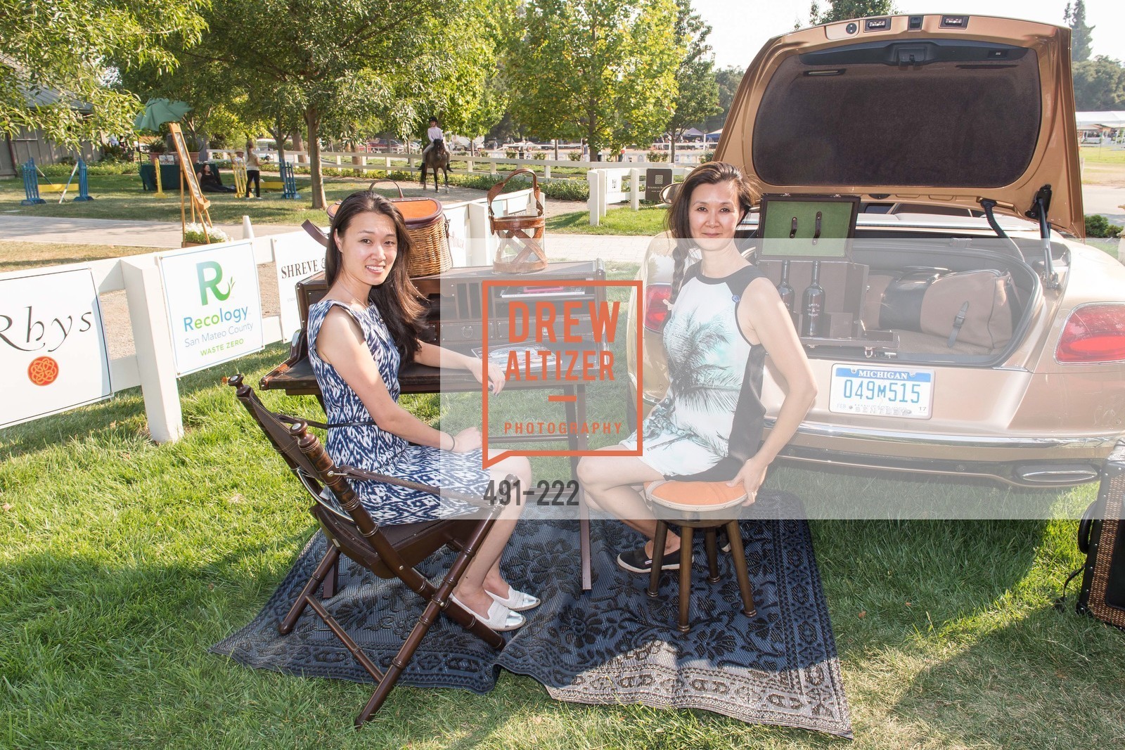 Melissa Lu, Lavinia Branden, Bentley Tailgate Party Benefiting the Menlo Charity Horse Show, Menlo Circus Club, August 8th, 2015,Drew Altizer, Drew Altizer Photography, full-service agency, private events, San Francisco photographer, photographer california