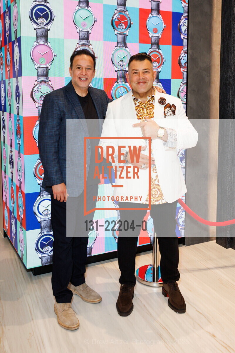 Naeem Wahab, Sammy Attaie, Moser Boutique Opening at The Villa Menlo Park, The Villa Menlo Park. 500 El Camino Real, June 10th, 2025, Photo #131-22204-0 Naeem Wahab, Sammy Attaie, Photo #131-22204-0