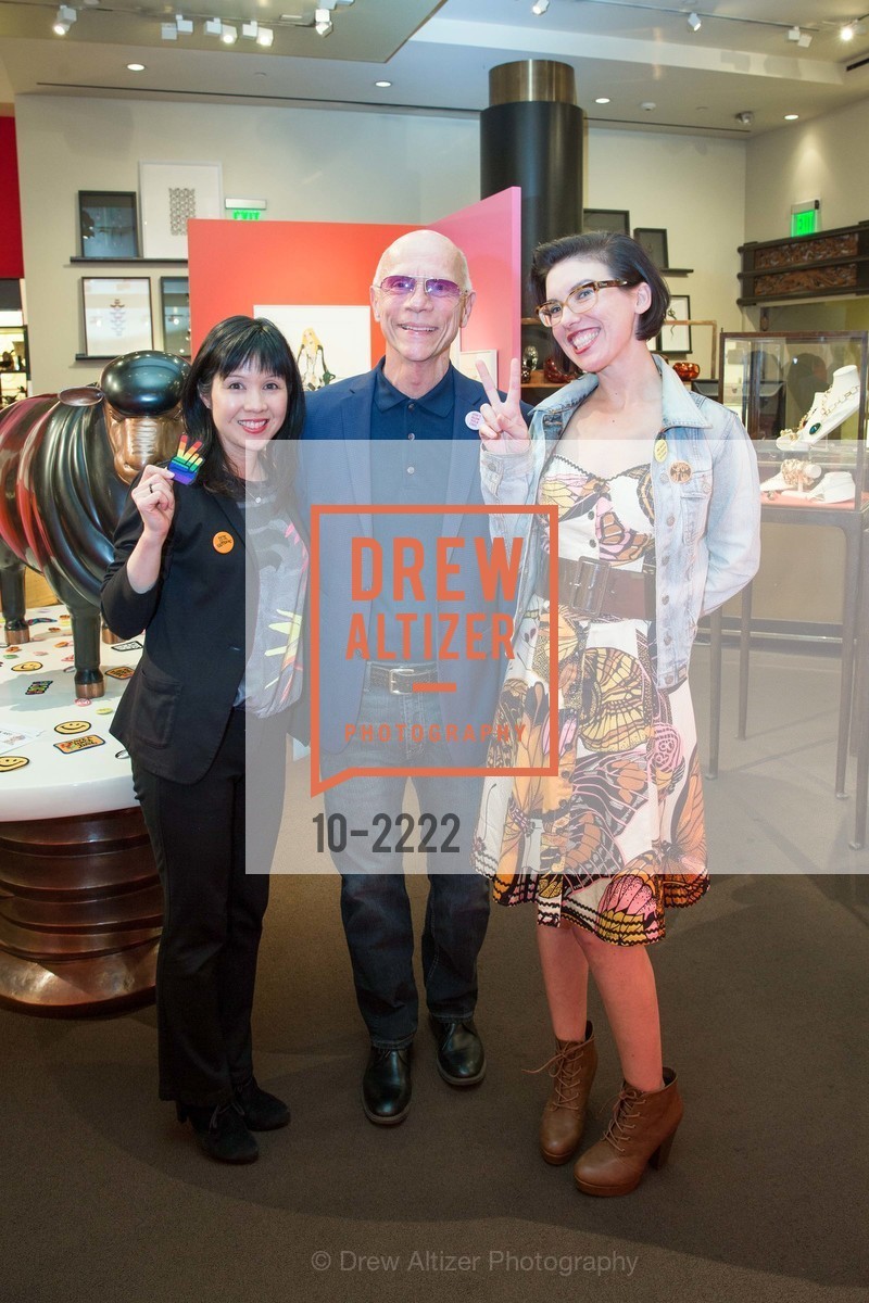 Carrie Tsai, Richard Cramer, Sydney Sulak, Gump's Talks 2017: Summer of Love w/ Gladys P. Palmer and Phil LuanGrath, Gumps, Photo #10-2222 Carrie Tsai, Richard Cramer, Sydney Sulak, Photo #10-2222