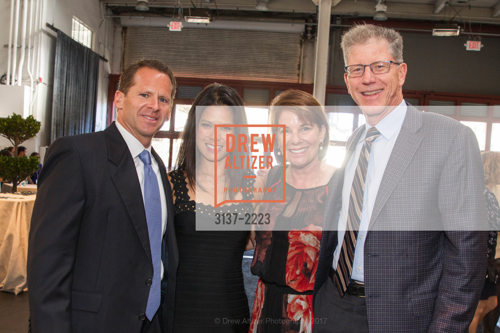Matt Murphy, Helen Lin-Murphy, Dori Hamilton, Doug Hamilton, Meals on Wheels 30th Annual Star Chefs & Vintners Gala, Fort Mason Center-Festival Pavilion. 2 Marina Blvd, May 21st, 2017, Photo #3137-2223 Matt Murphy, Helen Lin-Murphy, Dori Hamilton, Doug Hamilton, Photo #3137-2223