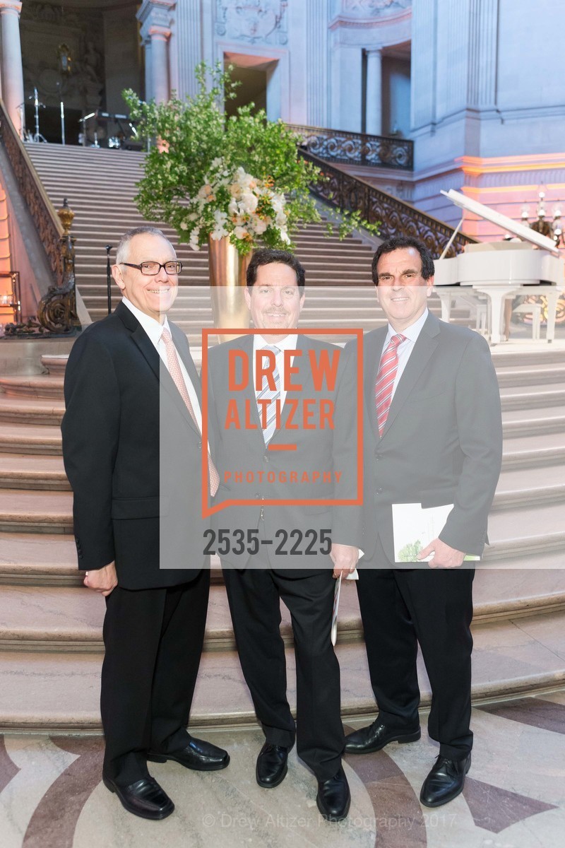 Frank LaPallo, Harvey Rochman, Barry Landsberg, Dignity Health Foundation’s Humankindness Gala 2017, City Hall, May 18th, 2017, Photo #2535-2225 Frank LaPallo, Harvey Rochman, Barry Landsberg, Photo #2535-2225