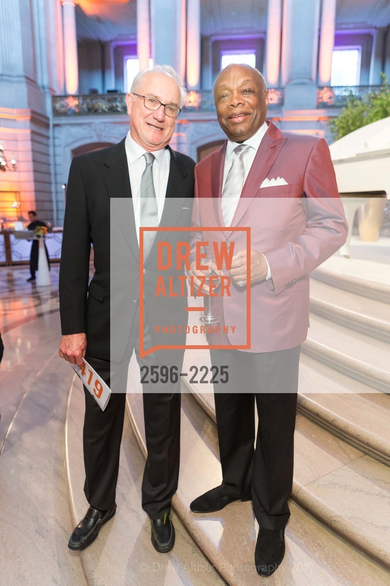 Dan Higgins, Willie Brown, Dignity Health Foundation’s Humankindness Gala 2017, City Hall, May 18th, 2017, Photo #2596-2225 Dan Higgins, Willie Brown, Photo #2596-2225