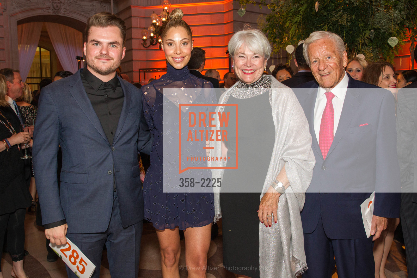 Charlie Tadman, Nicole Dean, Barbara DeMichele, Mark DeMichele, Dignity Health Foundation’s Humankindness Gala 2017, City Hall, May 18th, 2017, Photo #358-2225 Charlie Tadman, Nicole Dean, Barbara DeMichele, Mark DeMichele, Photo #358-2225
