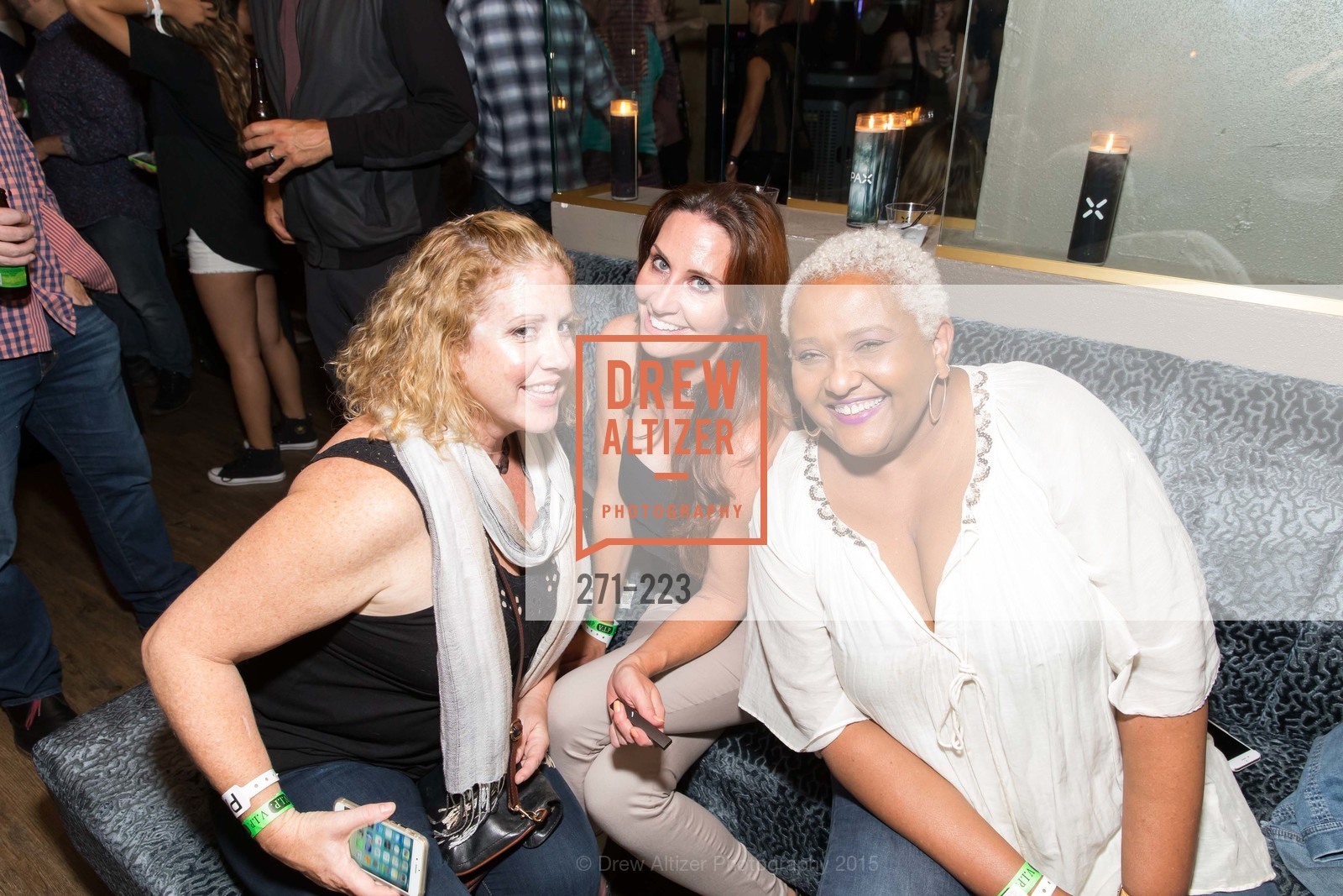 Georgie Green, Wendolyn James, Elaine Simmons, Gucci & Vogue Dinner, 60 6th St, San Francisco. 60 6th St, San Francisco, August 8th, 2015, Photo #271-223 Georgie Green, Wendolyn James, Elaine Simmons, Photo #271-223